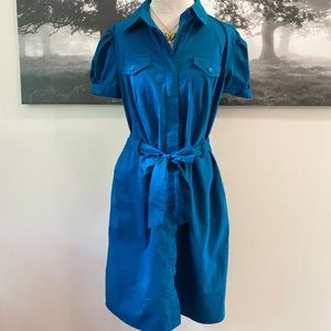 Worthington Belted Shirt Dress